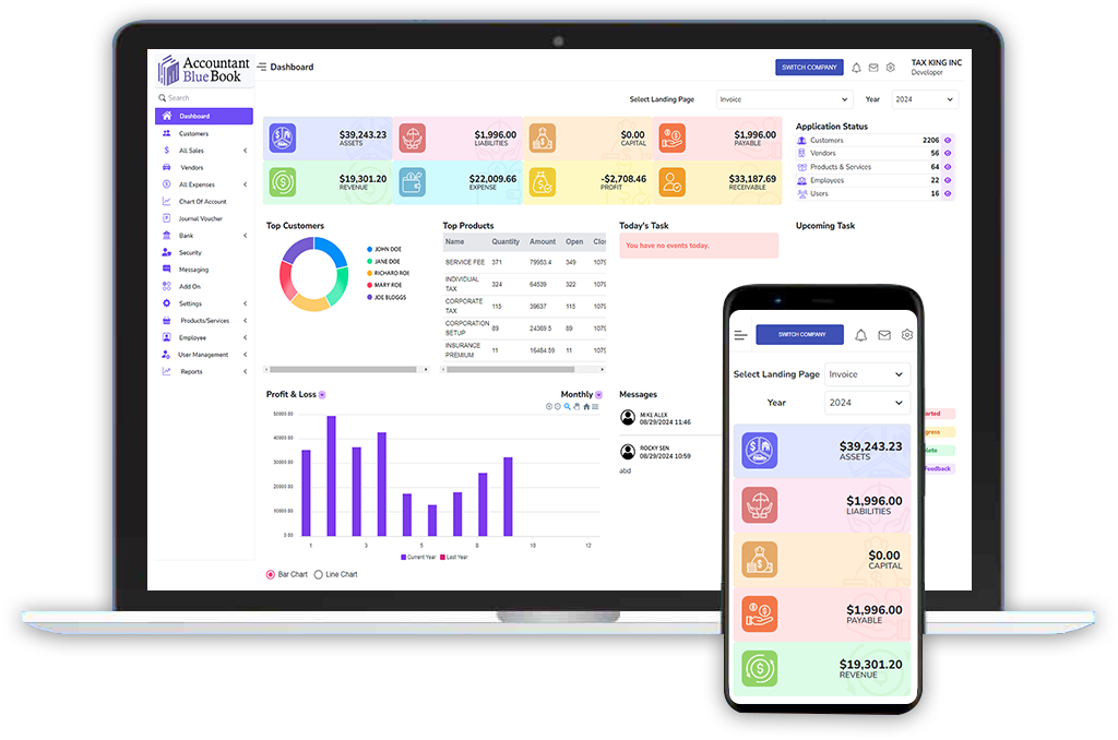 financial reporting platform